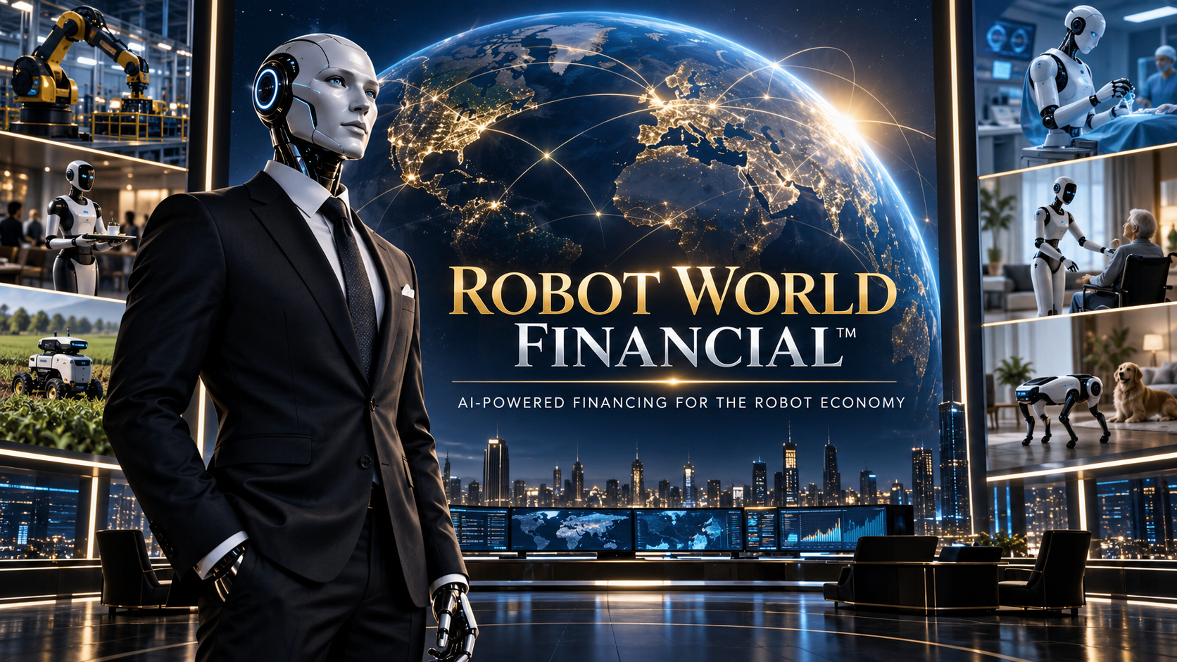Robot World Financial AI-powered financing for the robot economy